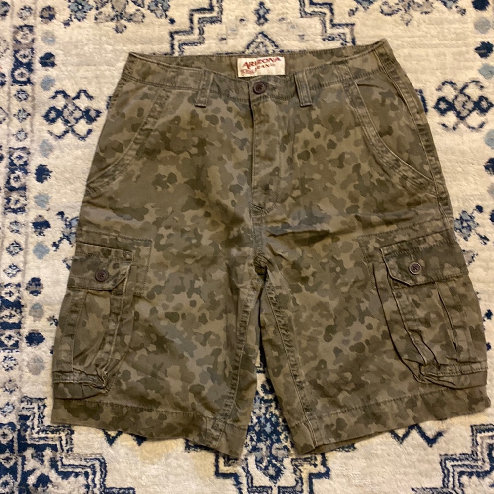 Camouflage Cargo Shorts